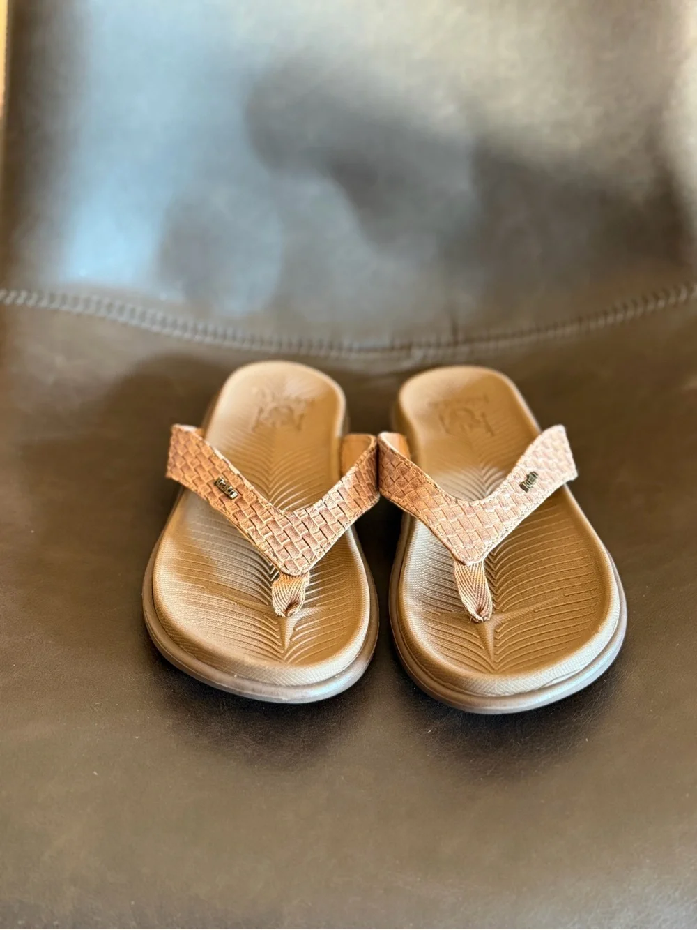 Women’s Kua’Lu Yoga Mat Flip Flops Size 7.5